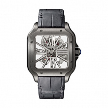 Santos De Cartier Skeleton Watch WHSA0009