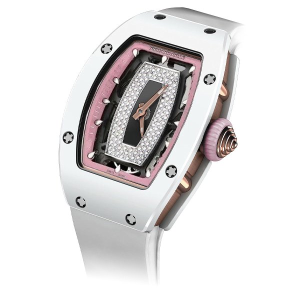 Richard Mille RM Womens collection White Ceramic Diamonds RM 07-01