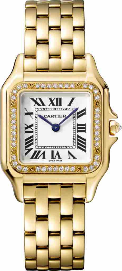 Cartier Panthere de Cartier Medium model, yellow gold, diamonds WJPN0016   