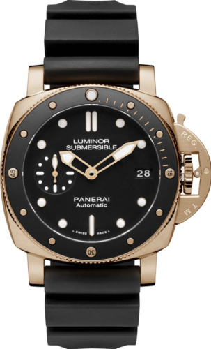 Luminor Submersible 1950 Black 3343